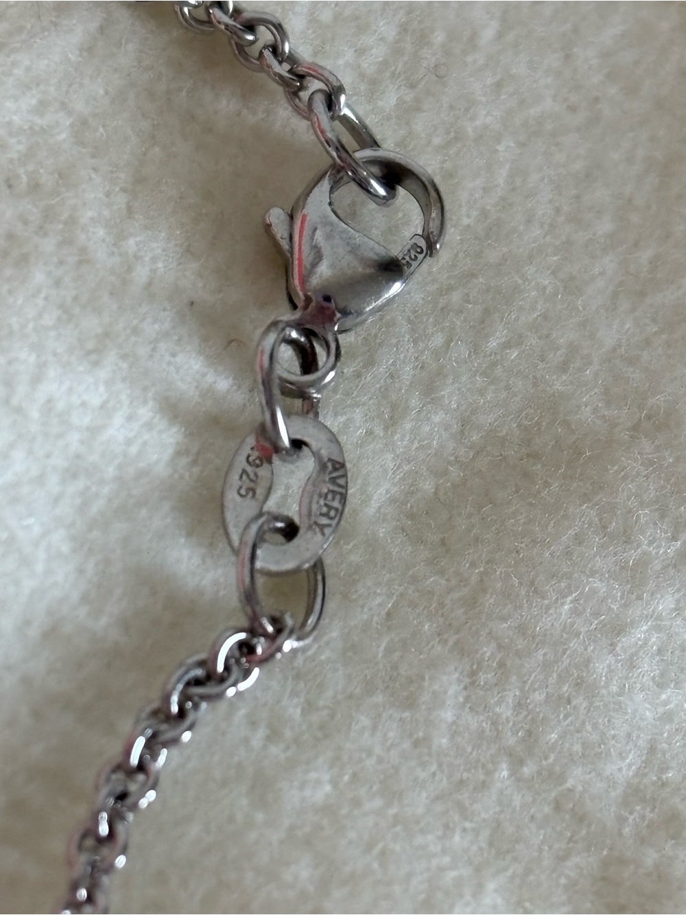 James Avery Sterling Silver Chain Necklace - Silver, 8” - Picture 3 of 3